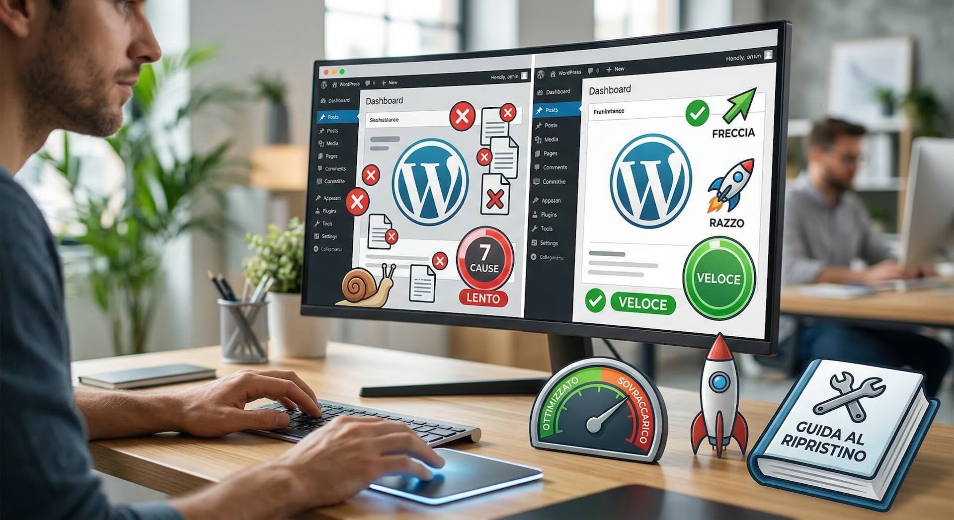 sito-wordpress-lento-cause-soluzioni